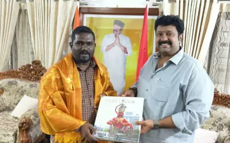 Sri Lanka’s Deputy Minister Sundaralingam Pradeep Invites Papua New Guinea Trade Commissioner Vishnu Prabhu to Invest