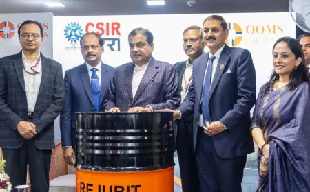 Ooms India and CSIR-CRRI Unveil REJUBIT: A Revolutionary Rejuvenating Agent for Sustainable Roads