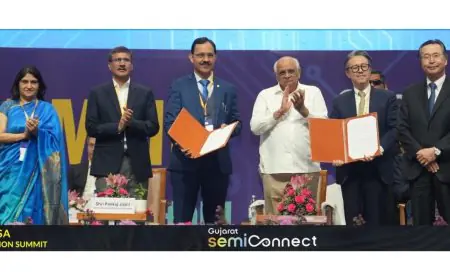 Semiconductor Diplomacy: 180 Global Delegates Join Roundtables at IESA Vision Summit and Gujarat Semiconnect
