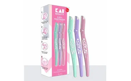Experience Smooth Facial Hair Removal with KAI’s Innovative CAN Face Razor