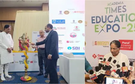 Education Minister Rushikesh Patel Inaugurated Academia: Times Education Expo 2025