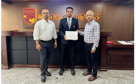 From a Small Town in Assam to the Big 4: Vicky Baruah’s Incredible MBA Journey At Kaziranga University