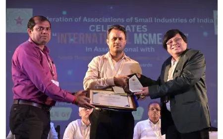 Unizo Technologies Wins MSME Excellence Award 2025 for Outstanding Performance in IT Services