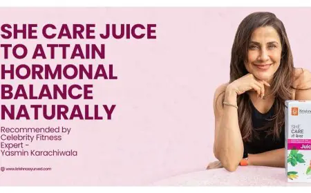 Celebrity Fitness Trainer Yasmin Karachiwala Recommends Krishna’s SHE CARE Juice for Women’s Hormonal Health