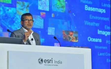 Innovations Powered by GIS and AI Take Center Stage at Esri India User Conference 2025