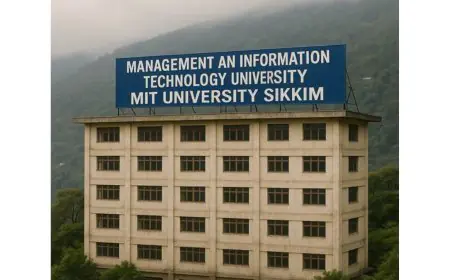 Sikkim Established Management and Information Technology University (MIT) in Melli, Delivering Global Education with Industry Training