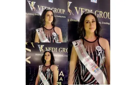 Simmi Mahajan Shines at Mrs. India Asia, Wins the Title of Everlasting Beauty