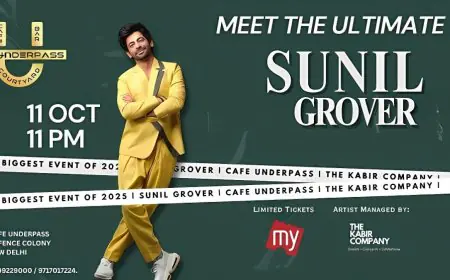 Biggest Event of 2025: Sunil Grover Takes Over Cafe Underpass in Delhi