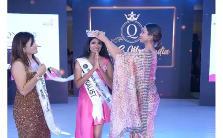Dharini Dev Shines as Title Winner at Miss India Queen of Nation 2025