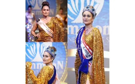 Nawsheen Kinoo Crowned Winner of Glammonn Mrs India Worldwide 2025