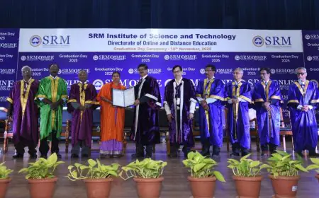 4000 Students Graduate from SRMIST’s Online & Distance Education Course 2025