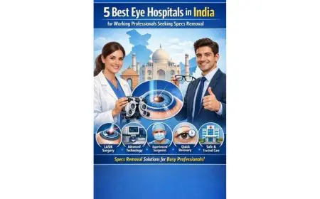 5 Eye Hospitals in India for Working Professionals Seeking Specs Removal