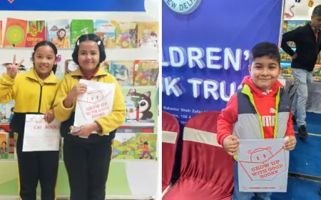 Children’s Book Trust launches “Book Helps, Mobile Harms” countrywide campaign to promote reading habits among Children beyond digital screens