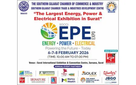 SGCCI Organizes Grand ‘Energy–Power–Electrical Expo 2026’ in Surat
