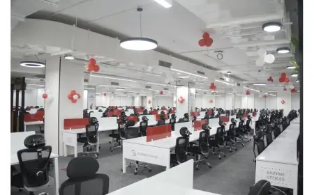Work-Life Balance Made Easy: Enzyme Offices HSR Layout Offers Modern Office Space with Cafes, Transit Access