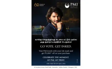 PMJ Jewels Successfully Completed Its “Go Vote, Get Inked” Offer to Celebrate Democracy in Tamil Nadu Elections