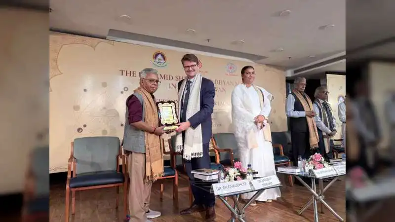 Dr. Sailen Kumar Chaudhuri's Book on Indian Wool Released at IIC Before a Packed Hall