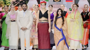 Manipur Handlooms Shine at International Fashion Show in Russia